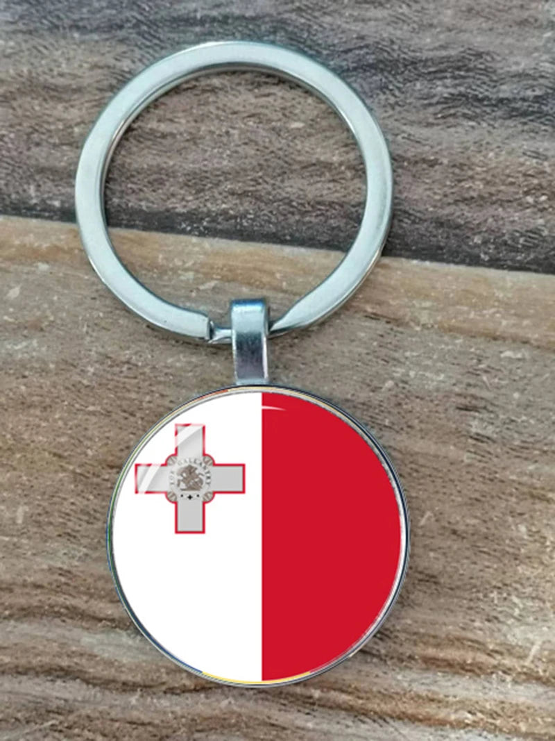 European Flag Keychain