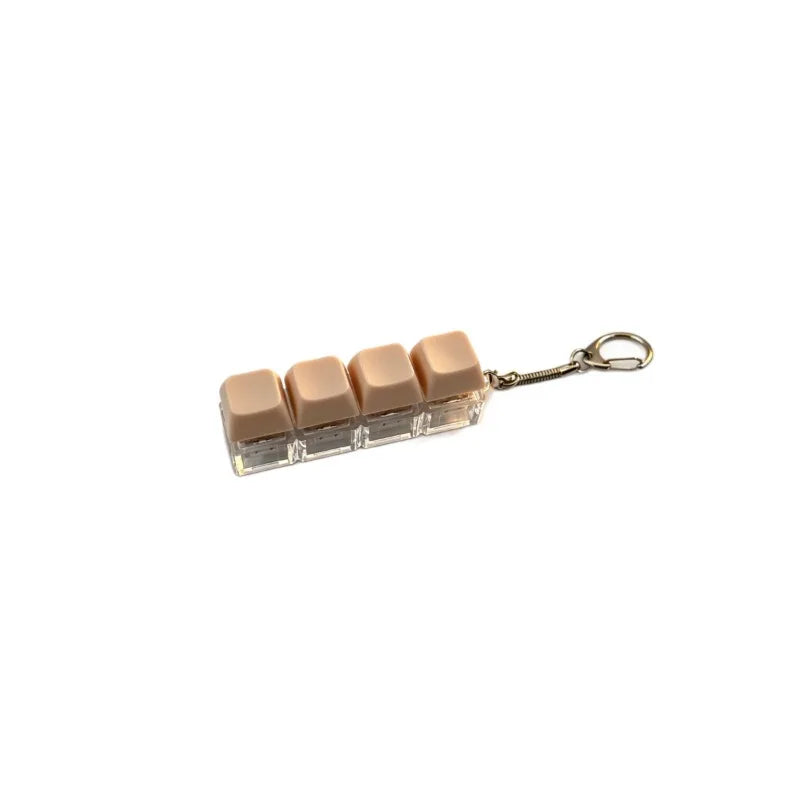 Macaron Clicky Keyboard Fidget Charm
