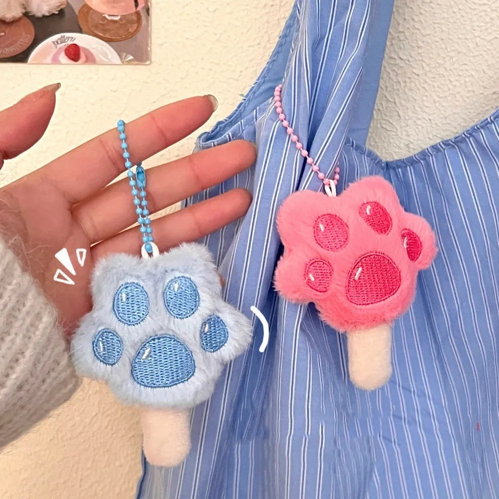 Cat Paw Popsicle Keychain
