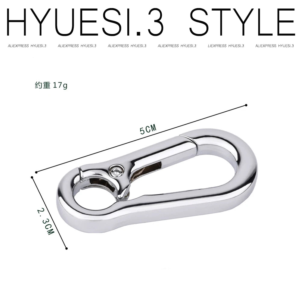 Metal Carabiner Keychain Clip