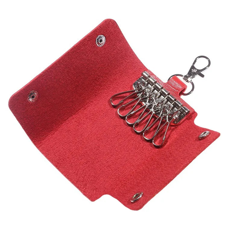 Leather Key Pouch Wallet