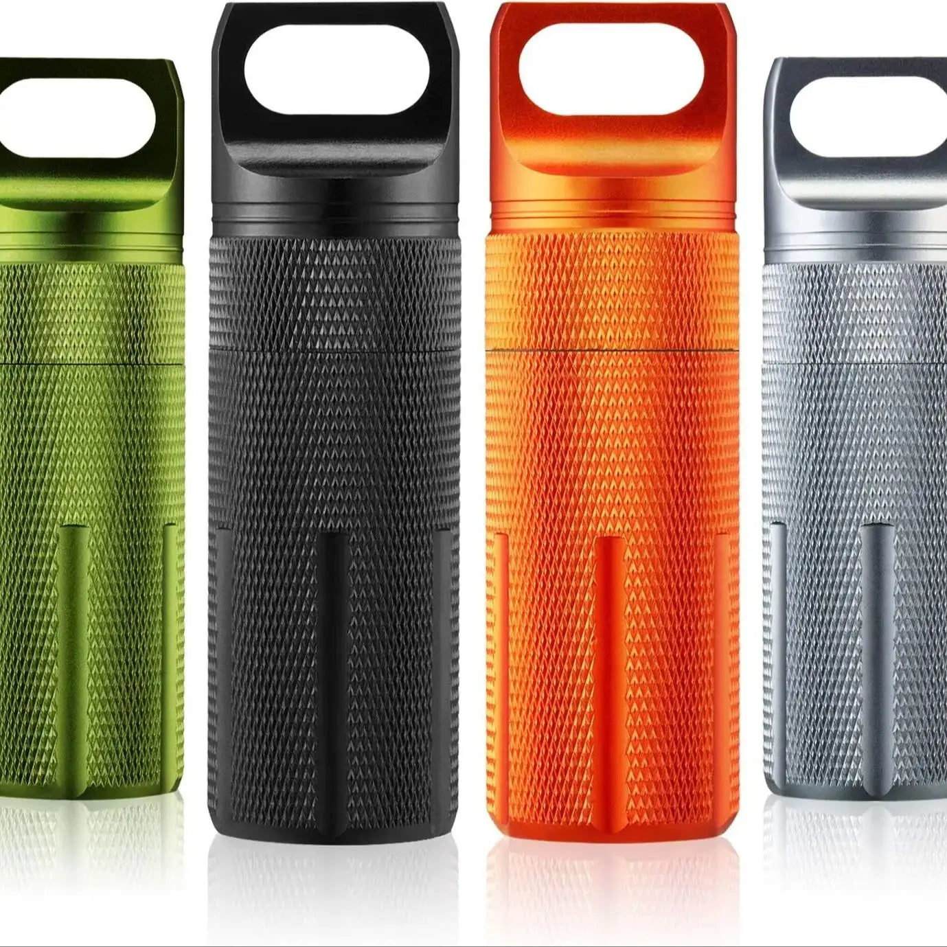 Waterproof Aluminum Pill Case Keychain