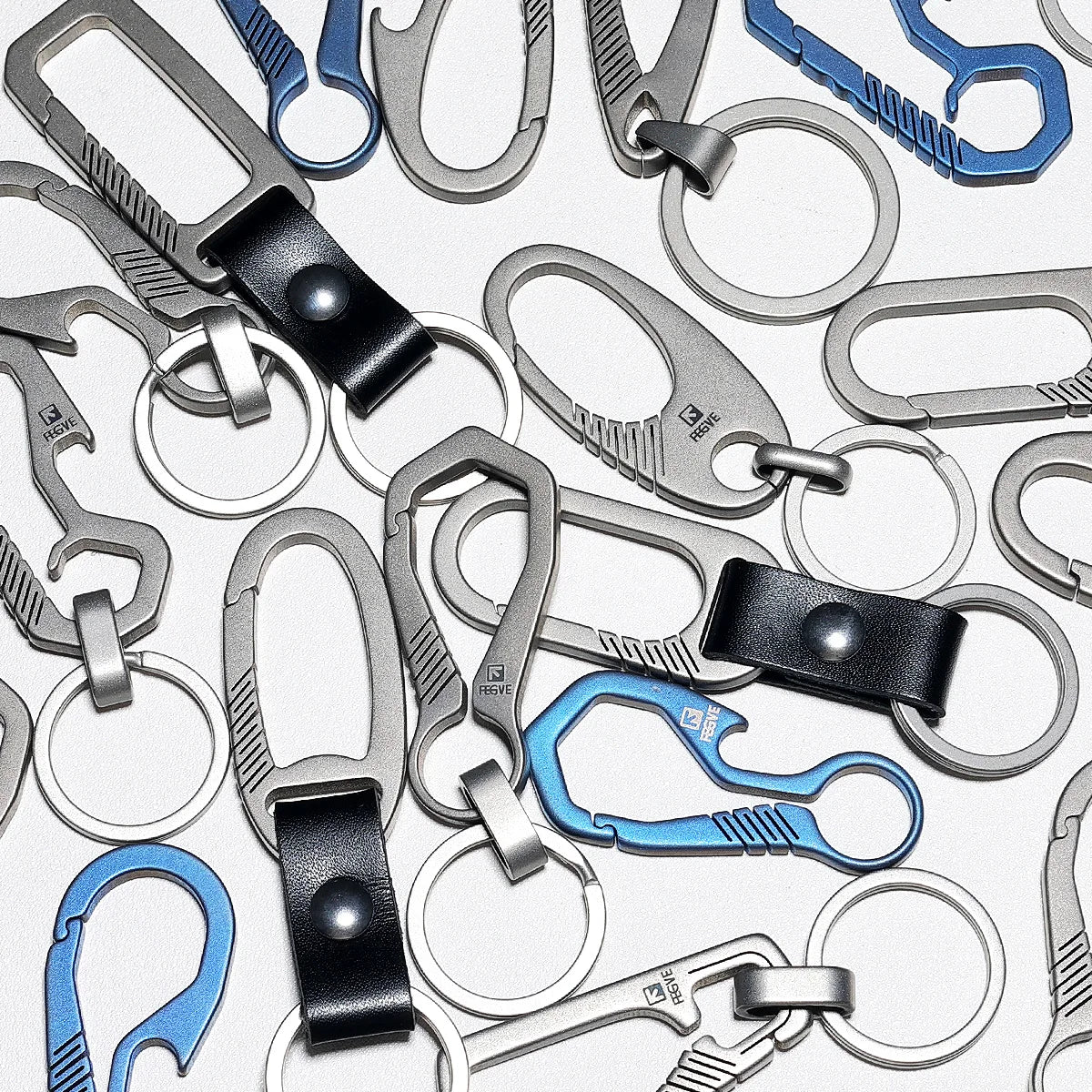 Titanium EDC Keychain Carabiner