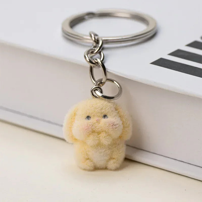 Cute Green Frog Keychain