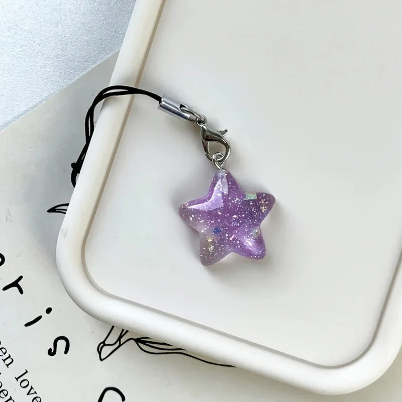Sparkling Star Phone Charm