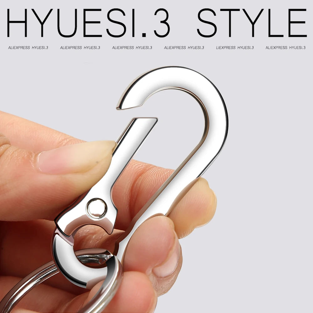 Metal Carabiner Keychain Clip
