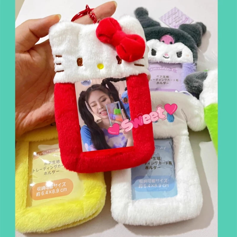My Melody & Kuromi Plush Keychain