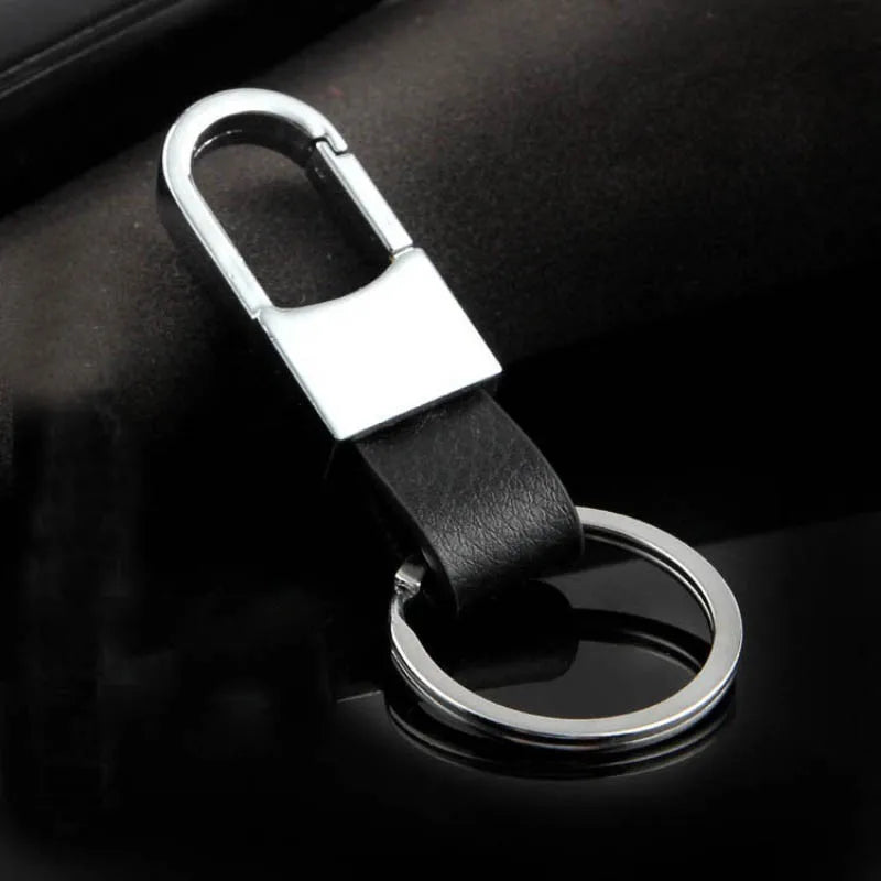 Minimalist Leather Keyring