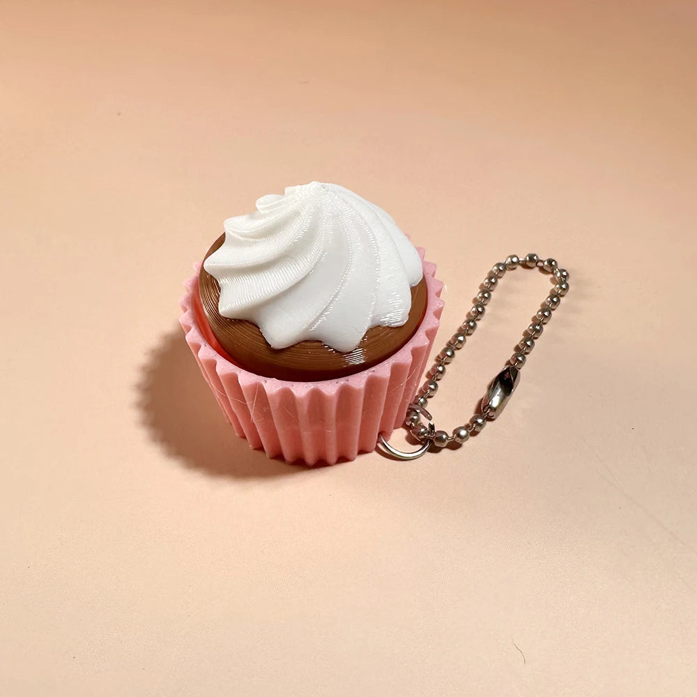 Squishy Food Fidget Clicker Charm