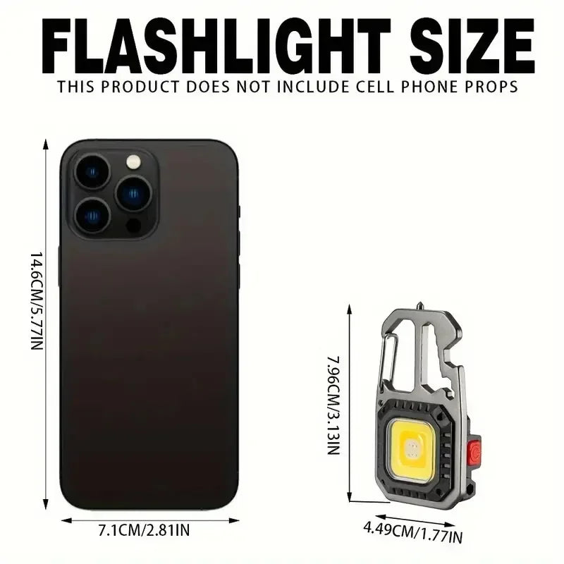Mini EDC Work Light & Safety Tool