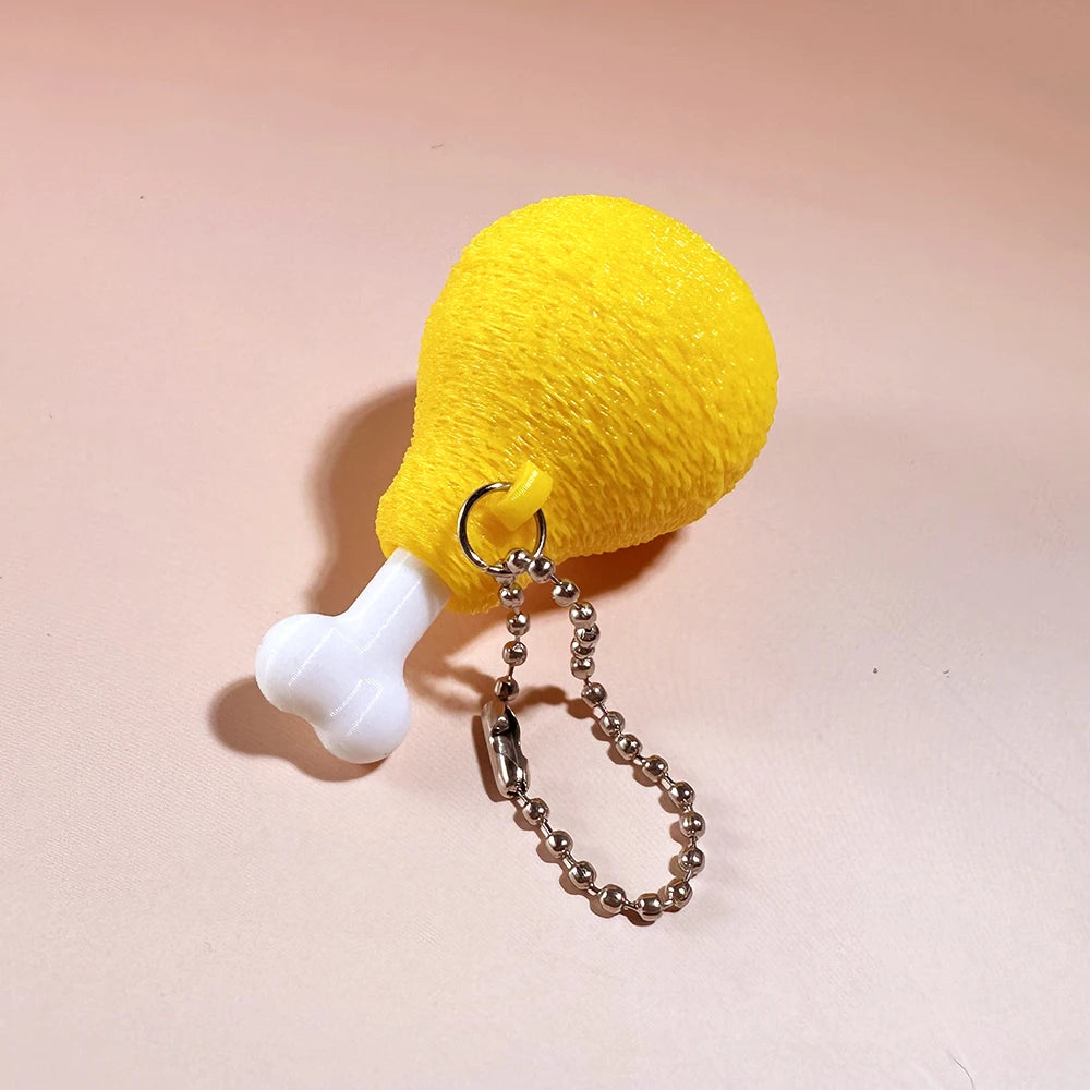 Squishy Food Fidget Clicker Charm