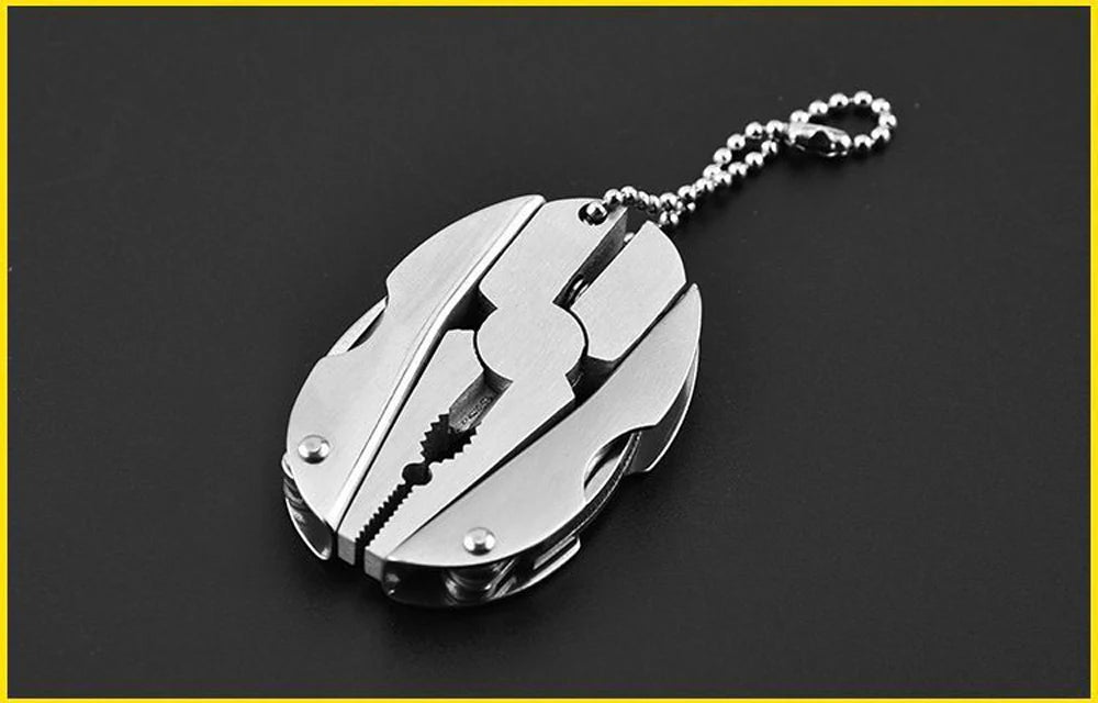 Multi-Tool Pliers Keychain