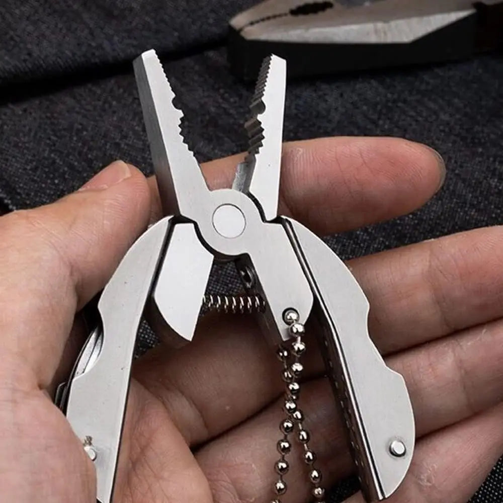 Multi-Tool Pliers Keychain