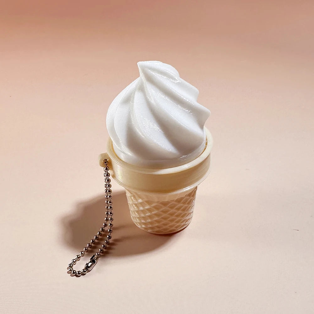 Squishy Food Fidget Clicker Charm
