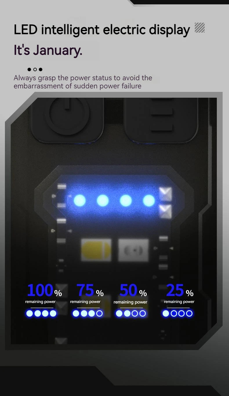 Portable Dual-Light Keychain Torch