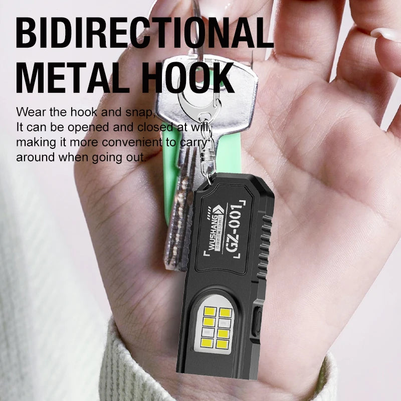 Portable EDC Keychain Flashlight