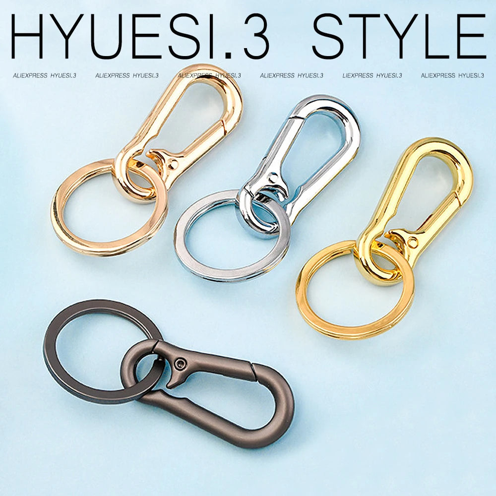 Metal Carabiner Keychain Clip