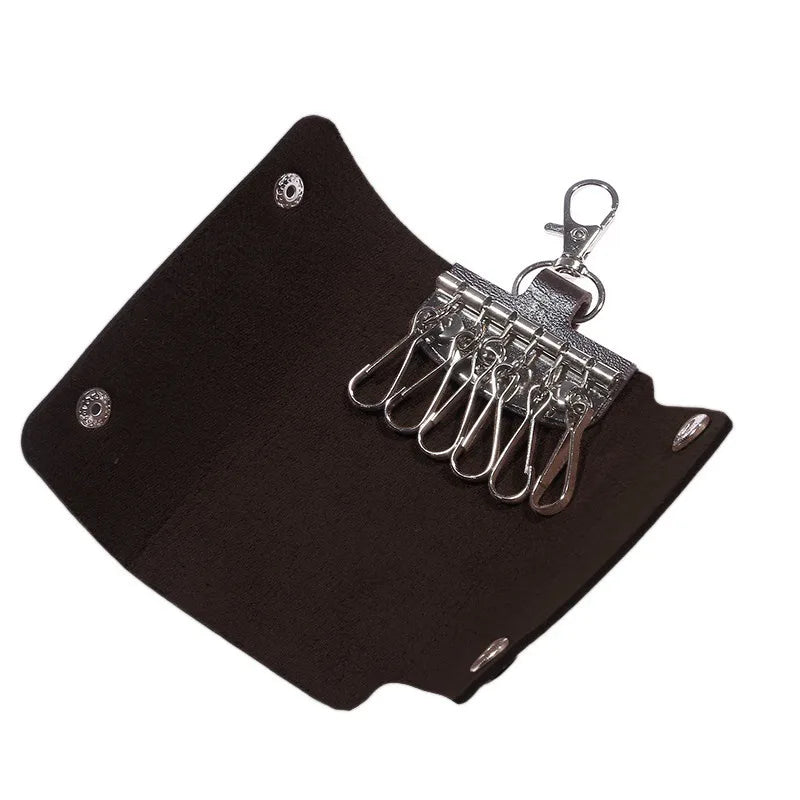 Leather Key Pouch Wallet