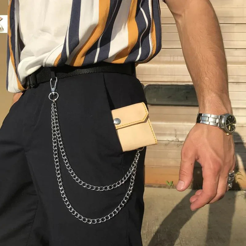 Punk Layered Wallet Chain