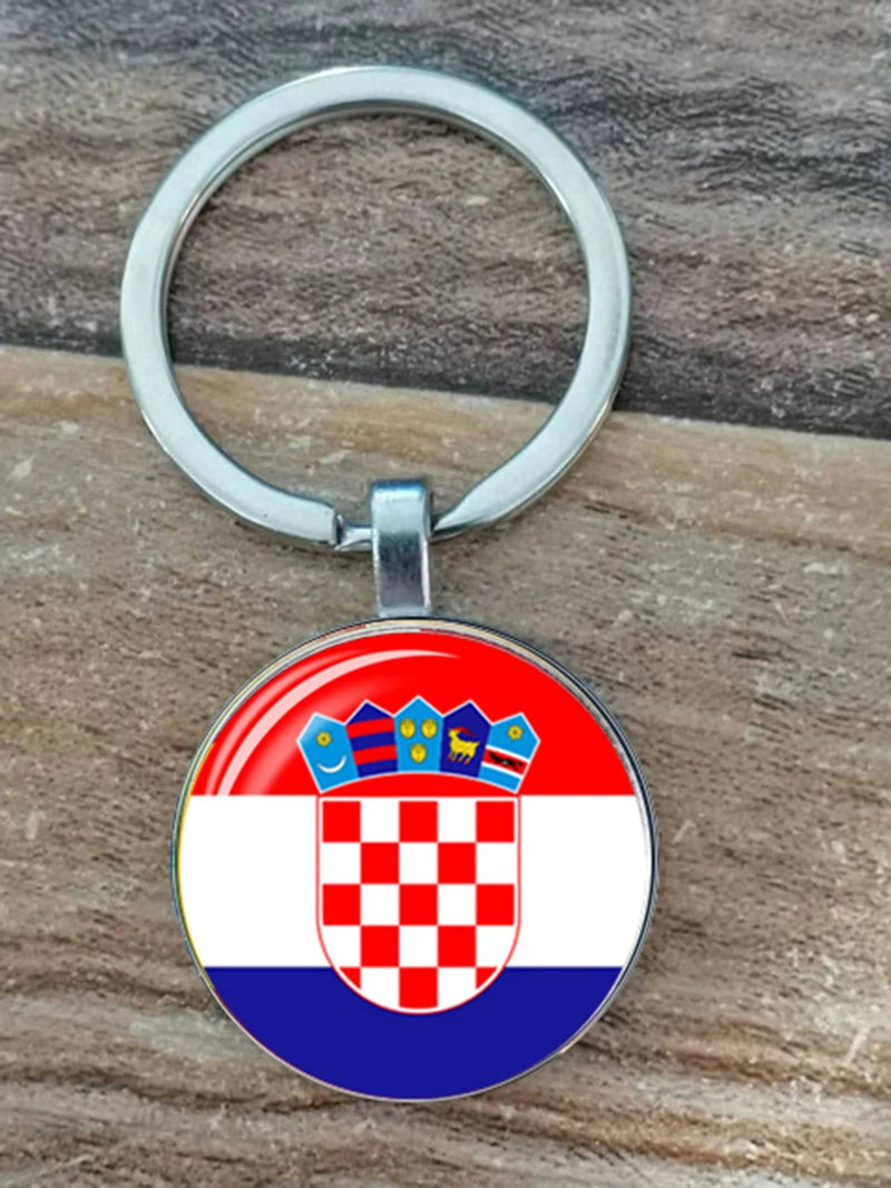European Flag Keychain