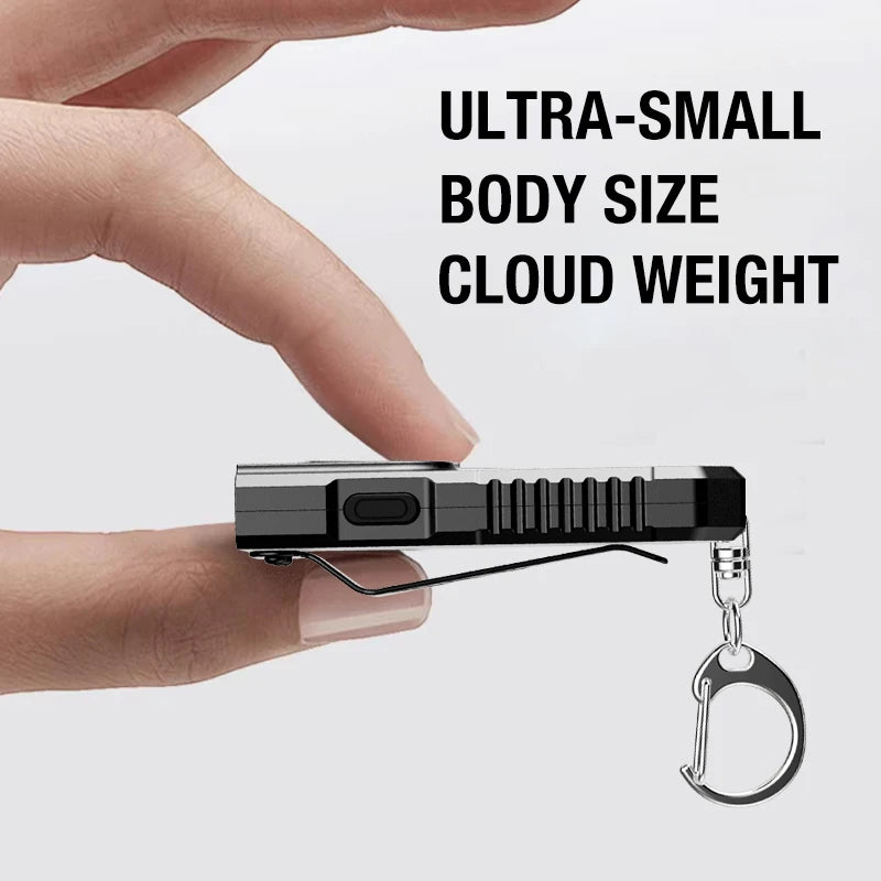 Portable EDC Keychain Flashlight