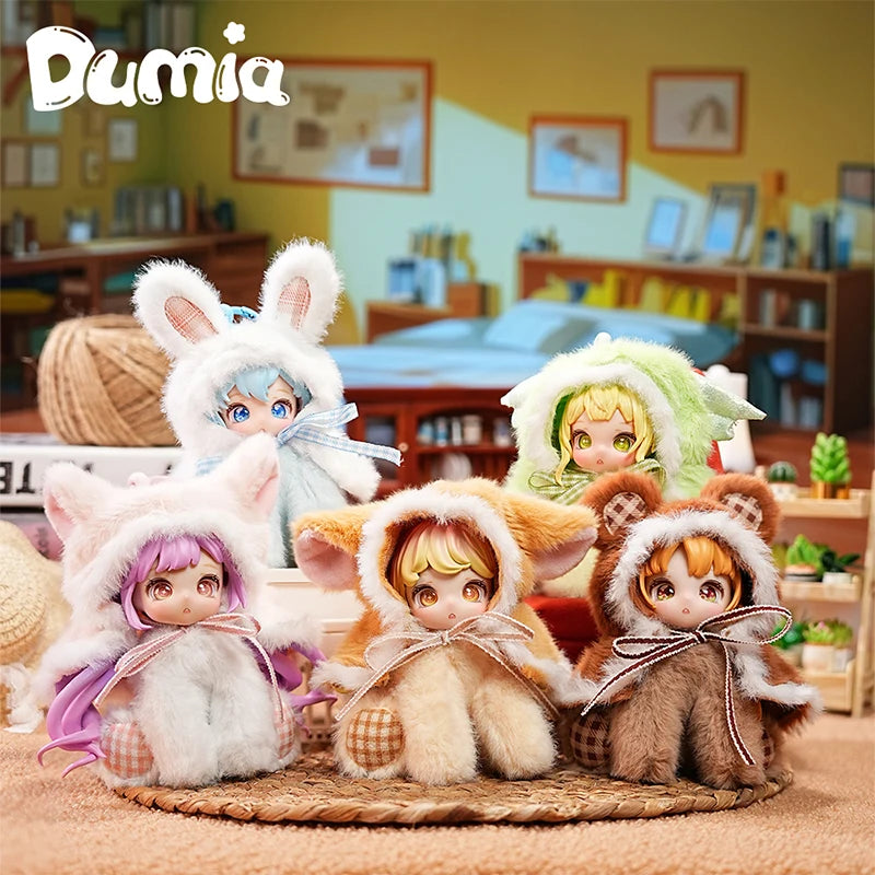 Cute Beast Plush Blind Box Keychain