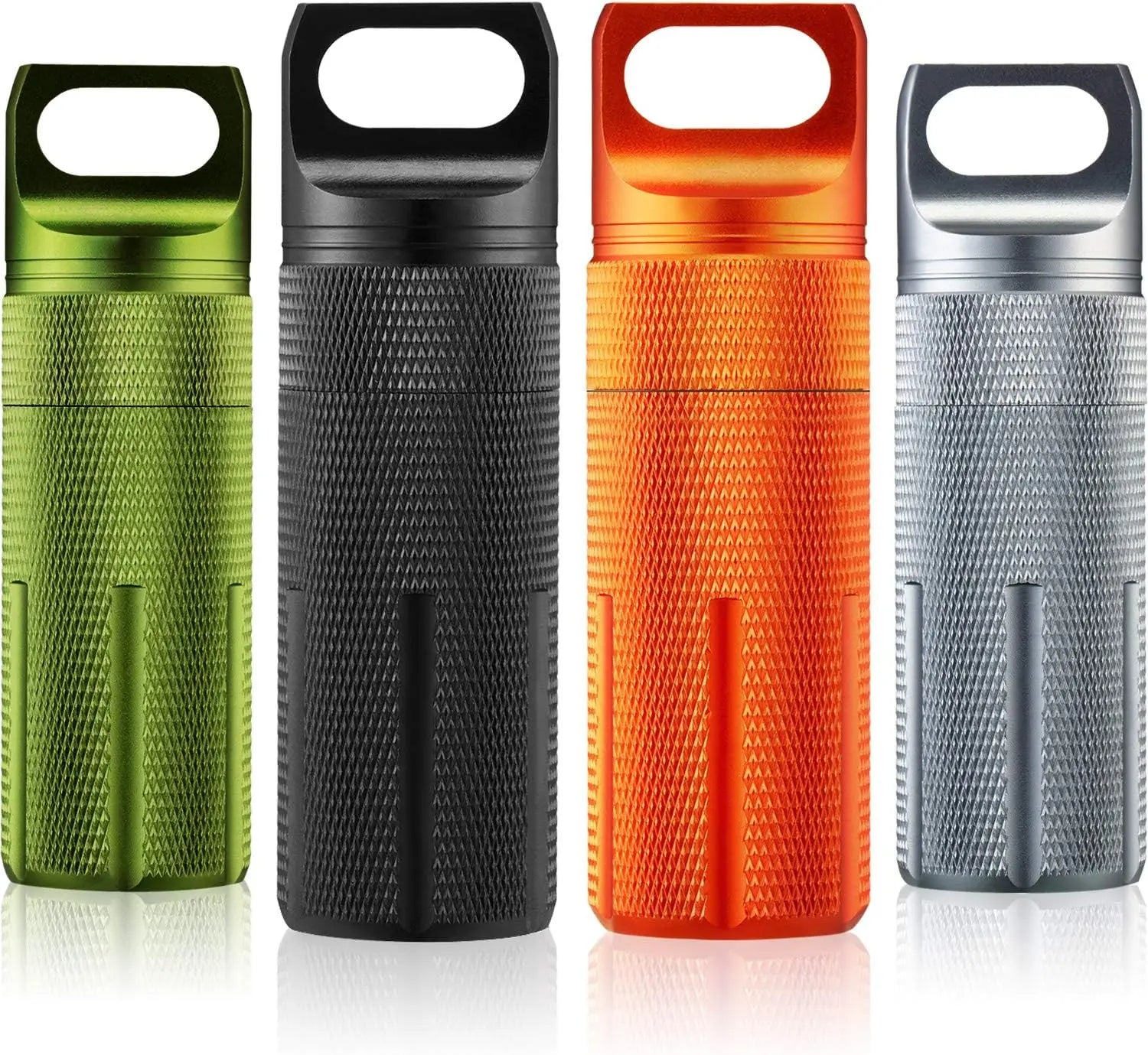 Waterproof Aluminum Pill Case Keychain