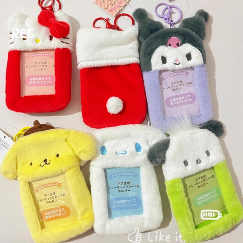 My Melody & Kuromi Plush Keychain