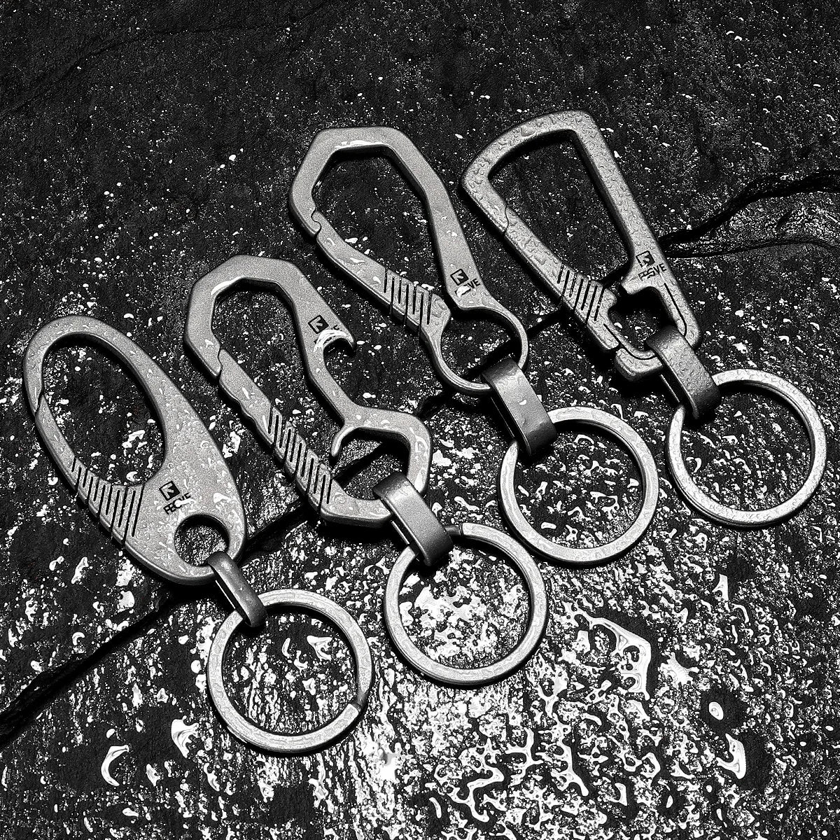 Titanium EDC Keychain Carabiner