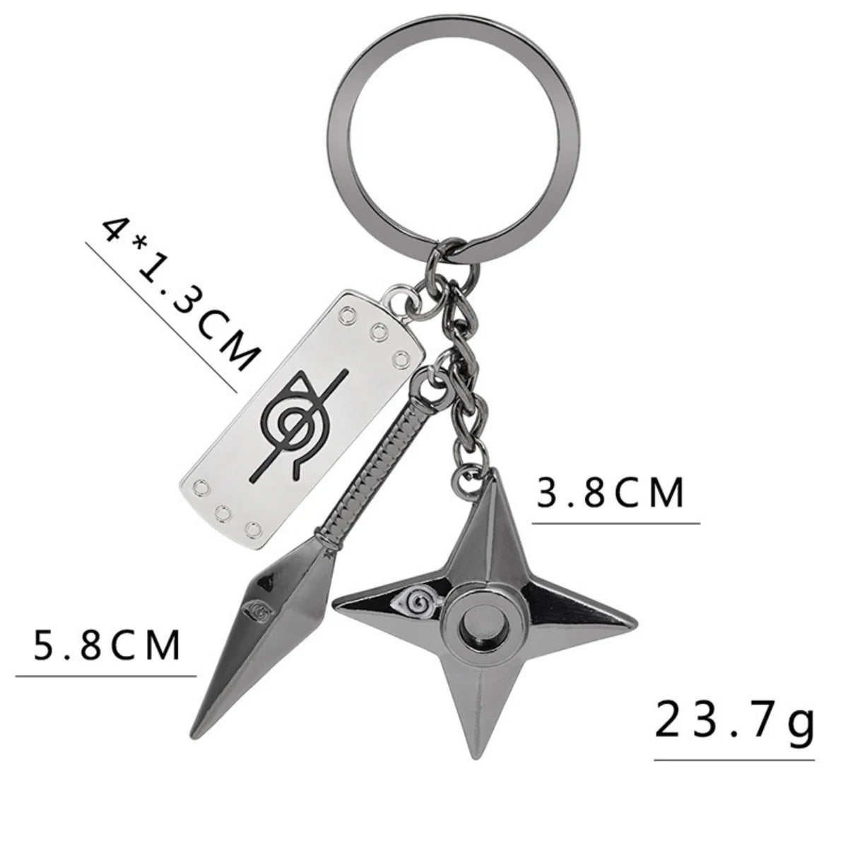 Anime Metal Cartoon Keychain