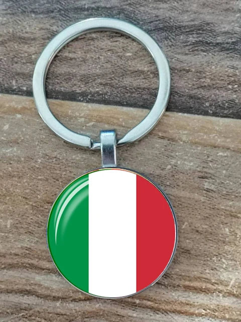 European Flag Keychain