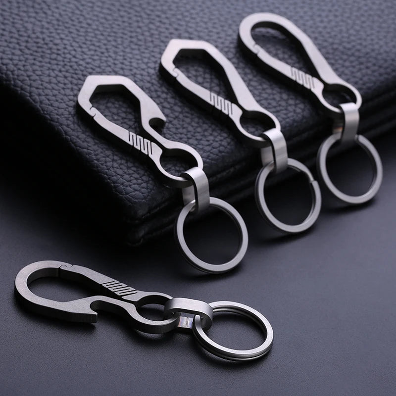 Titanium EDC Keychain Carabiner