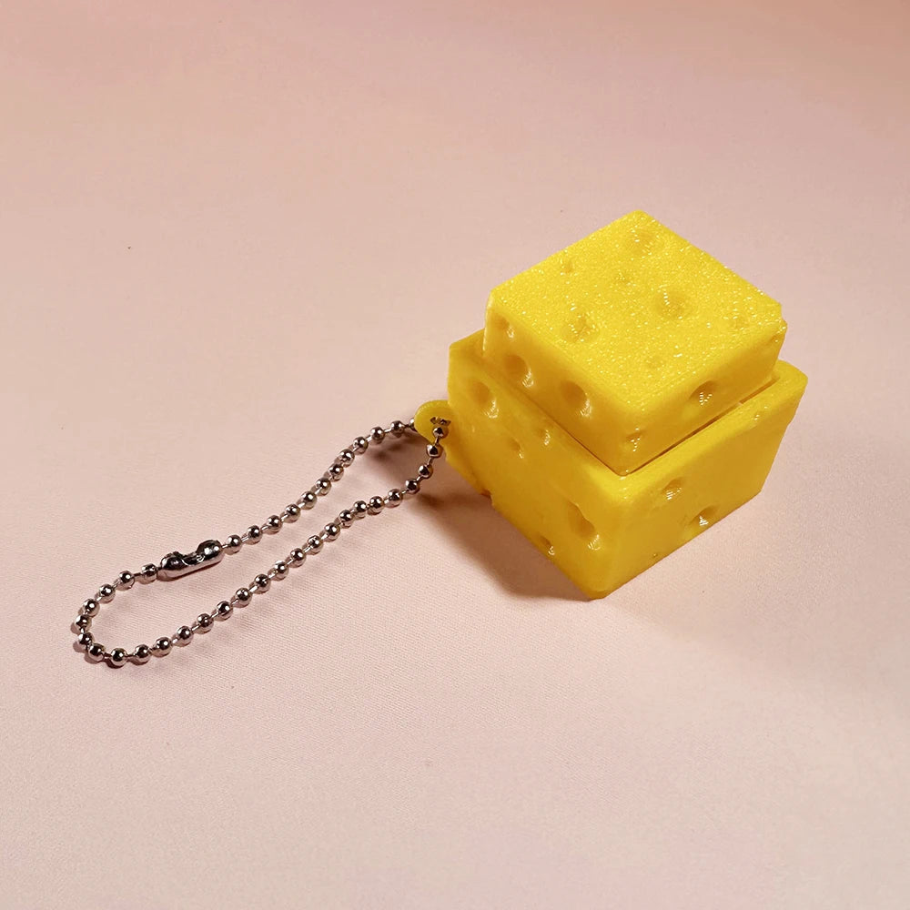 Squishy Food Fidget Clicker Charm