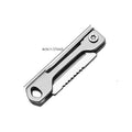 Stainless Steel Mini Folding Knife Keychain