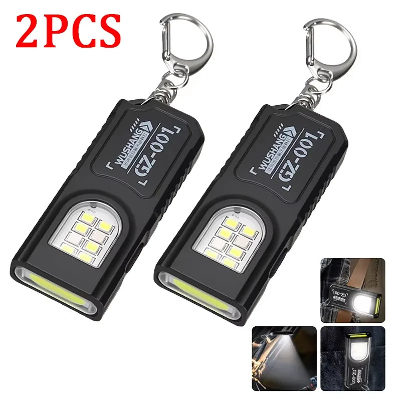 Portable EDC Keychain Flashlight