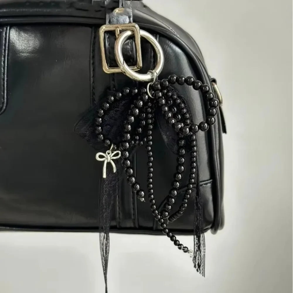 Lace Ribbon Bow Charm